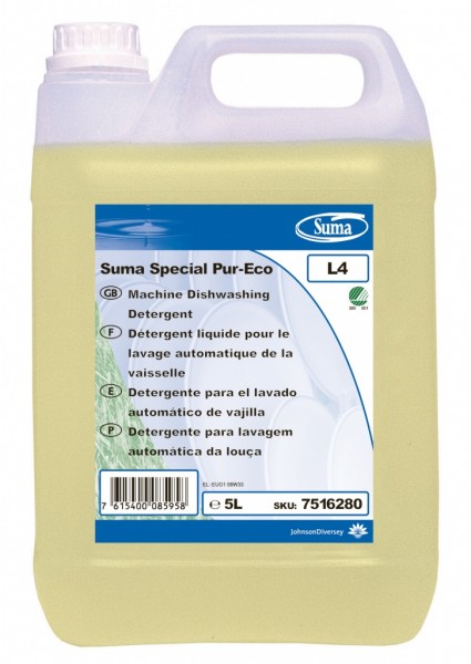 Suma Special Pur-Eco L4. Media durezza. 5 litri