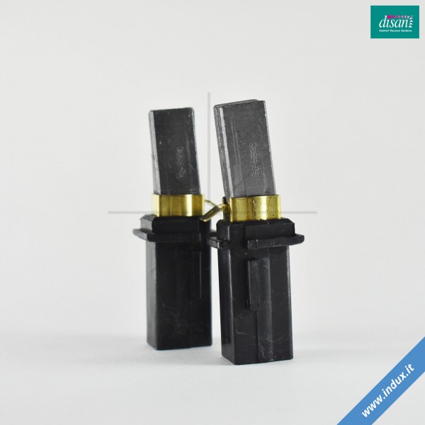 Coppia carboncini per centrali aspiranti Disan ZSA 25/2 - 45/2 - 45/3