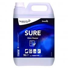 Detersivo pronto all'uso vetri e specchi Sure Glass Cleaner