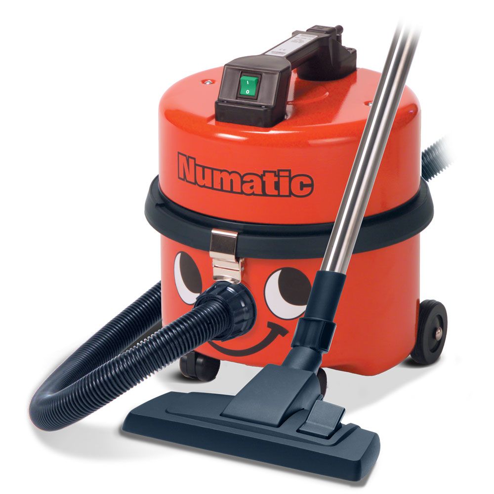 Numatic Henry Compact HVR160 Aspirapolvere Rosso - 620W, Cavo 10m, Filtro TRITEX