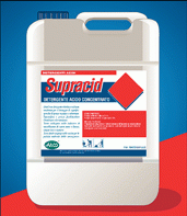 Detergente acido per cotto SUPRACID. Tanica 10kg