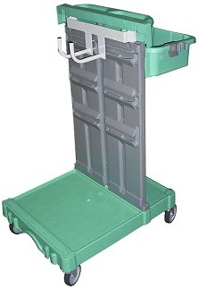 Carrello porta separatori e accessori aspiratore centralizzato