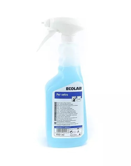 Ecolab - Per Vetro detergente per vetri 12x750ml