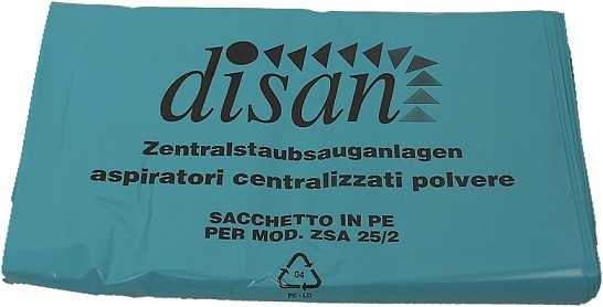 Set 20 sacchetti di plastica per centrali Disan